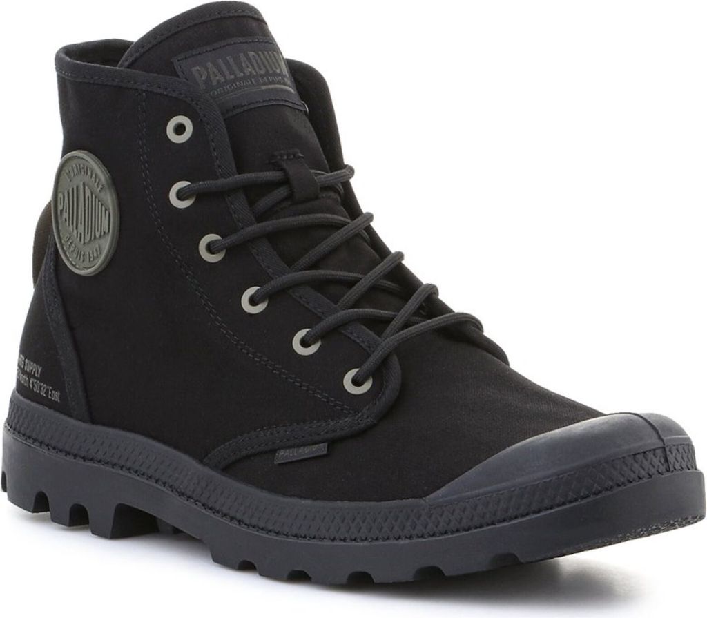 Palladium Pampa Hi HTG Supply 77356-001-M, Sneaker, Uni, Schwarz, Größe: 44