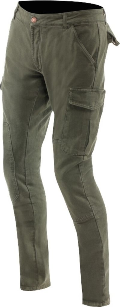 Dainese Cargo Slim Tapered Motorrad Textilhose, militärgrün, 36