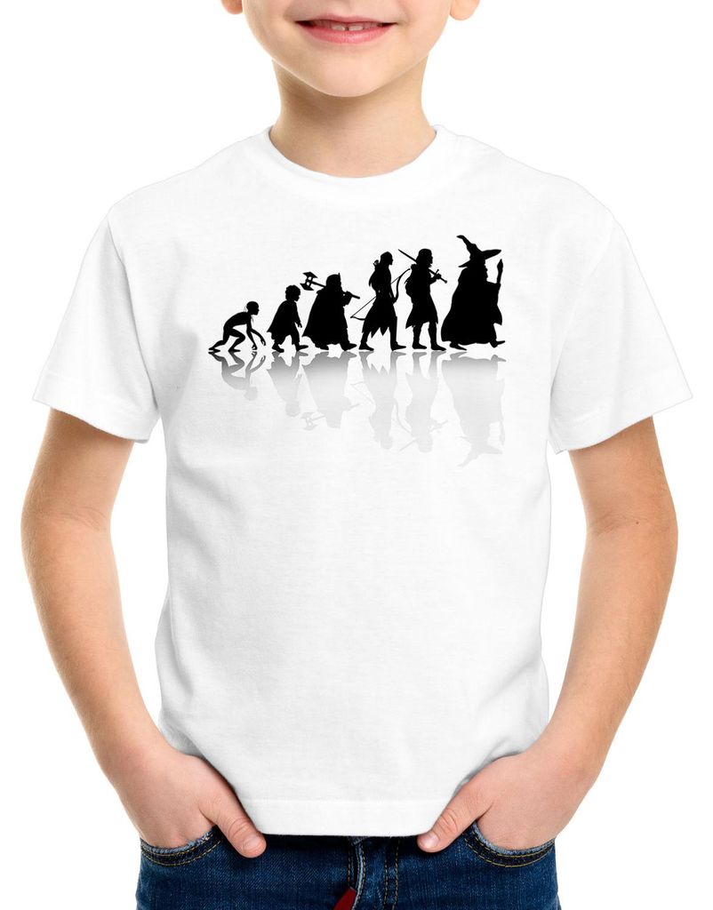 style3 Fantasy Evolution T-Shirt für Kinder