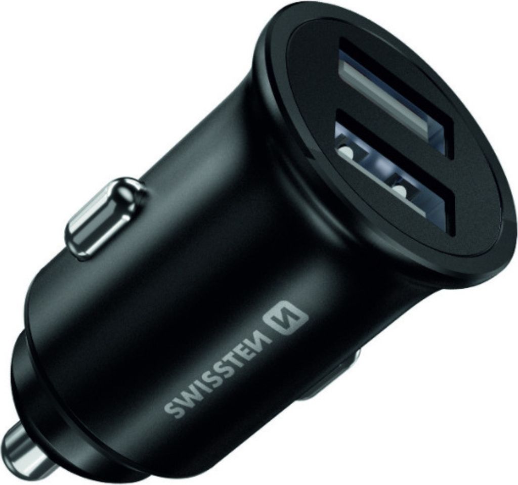 USB-Adapter 2x (Metall, schwarz) Produktbild 