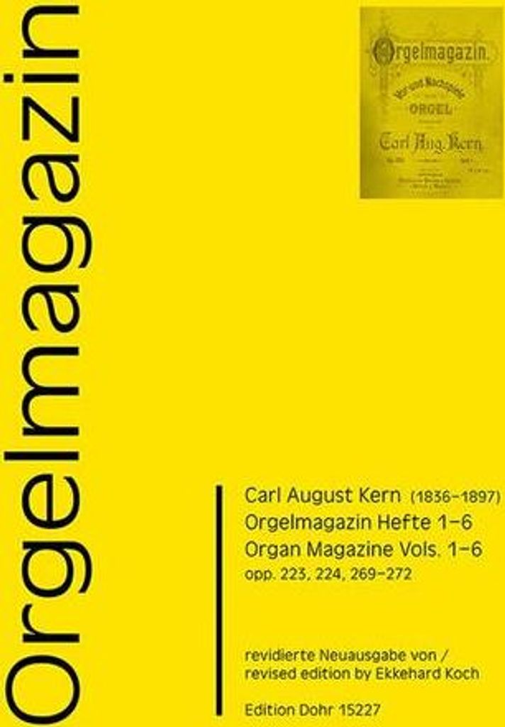 Orgelmagazin Band 1-6für Orgel