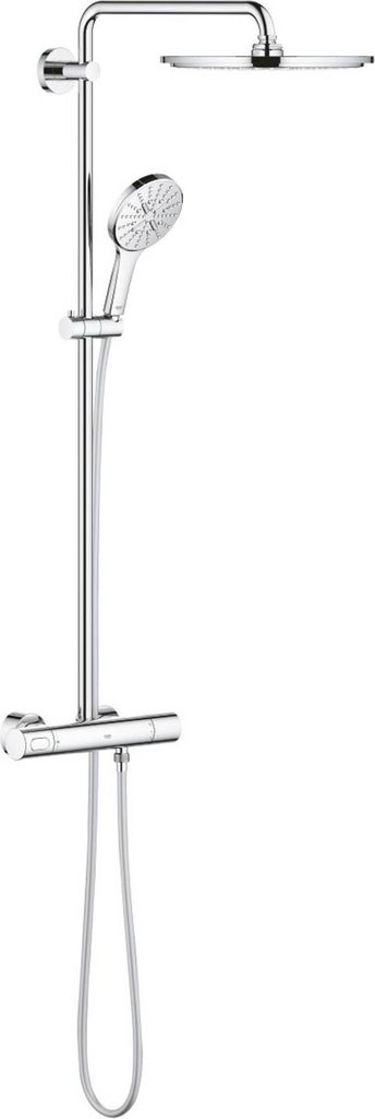 GROHE Rainshower SmartActive 310 Duschsystem mit Thermostatbatterie, Wandmontage, 27966001