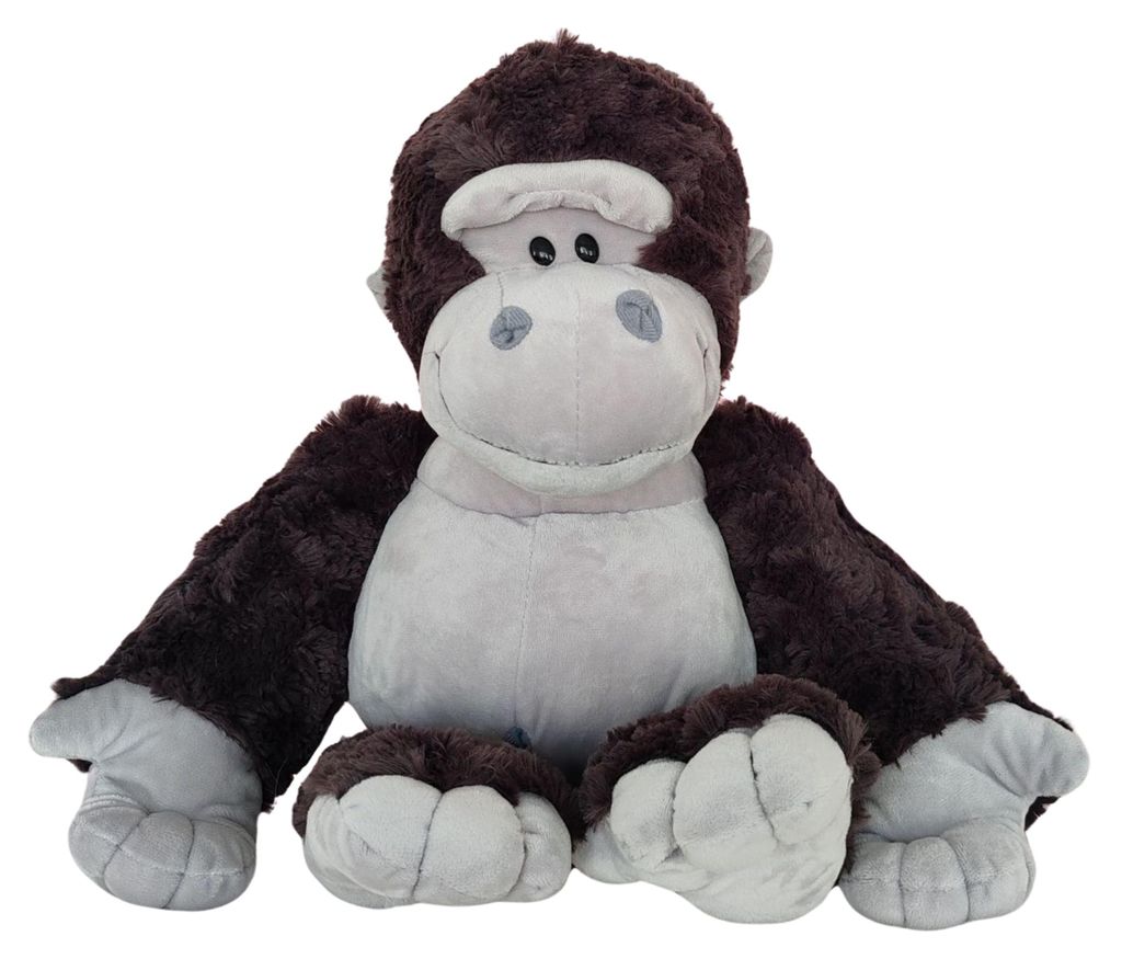 Peluche mascotte peluche gorille gris foncé 22cm Image du produit 