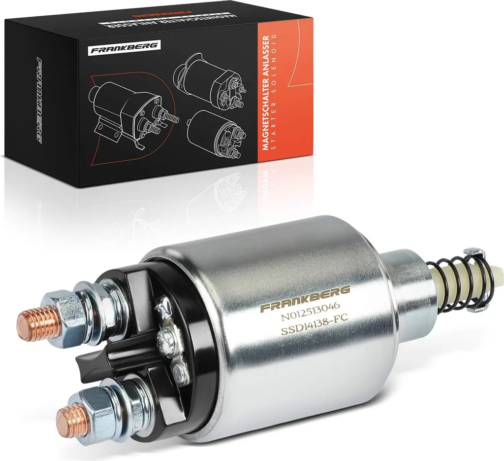 Solénoïde de démarreur Frankberg 12V pour utilitaire Ford Transit