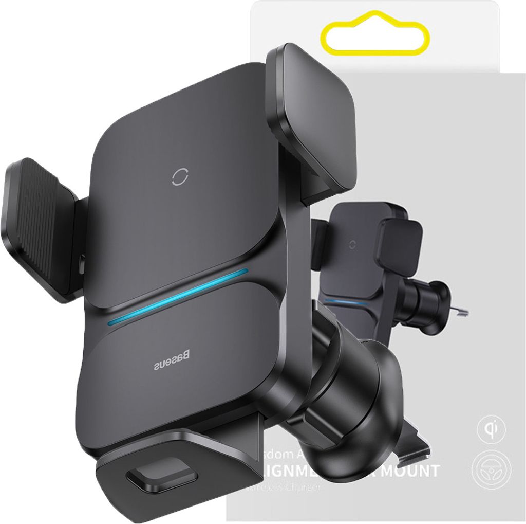Baseus Wisdom Car Mount Wireless Charger, Handy/Smartphone, Produktbild 