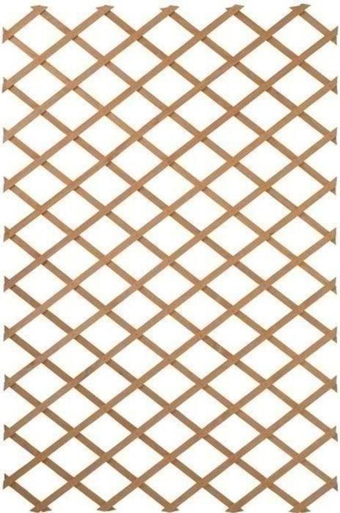 Holz Rankgitter, Ausziehbar 100 x 200 cm, Natur Produktbild 