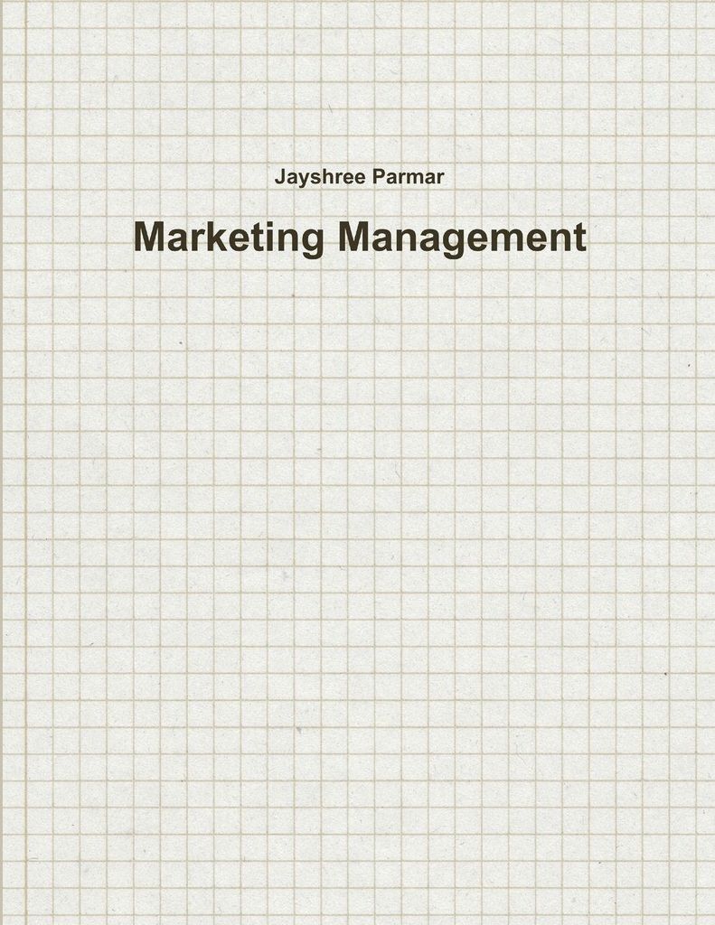 Marketing Management