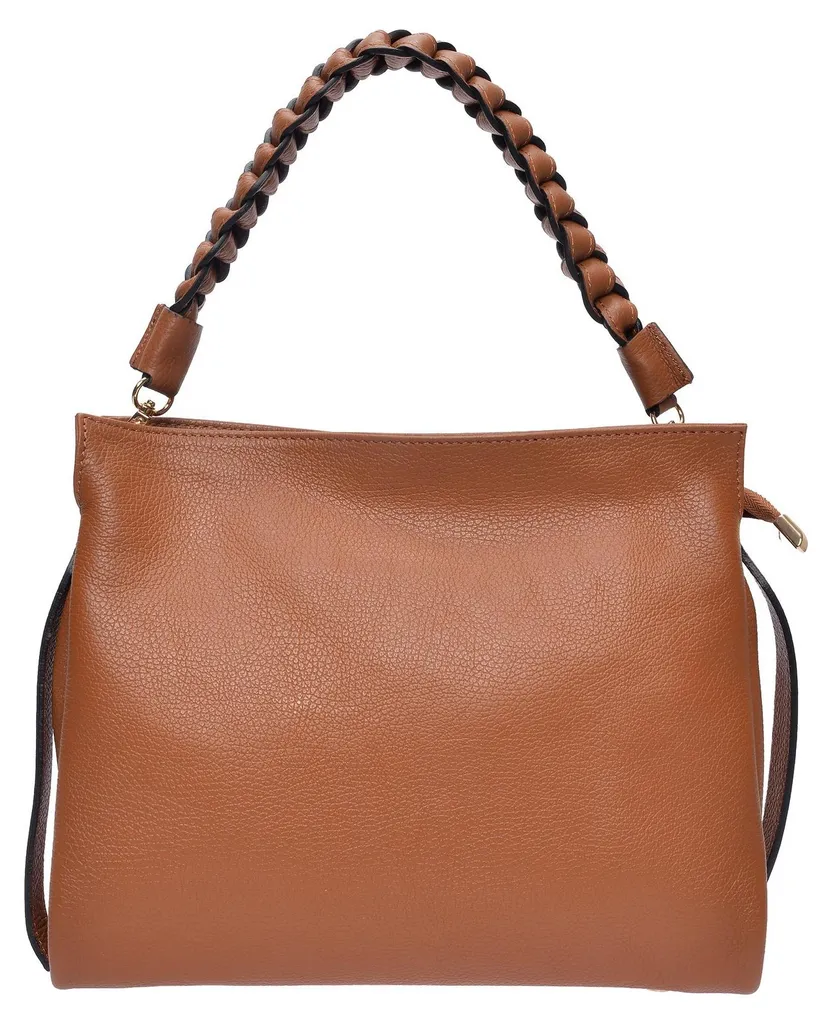Sac de jour Luisa Vannini LV 1001T Cognac Idéal Travail et Sorties