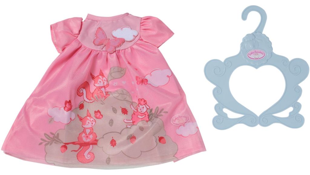 Zapf Zapf 709603 Baby Annabell vestito scoiattolo rosa 43cm Immagine del prodotto 