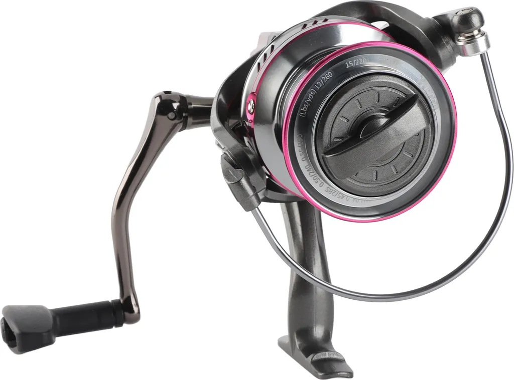 Moulinet de Pêche YO9000 avec Bobine Métallique et Poignée Ergonomique