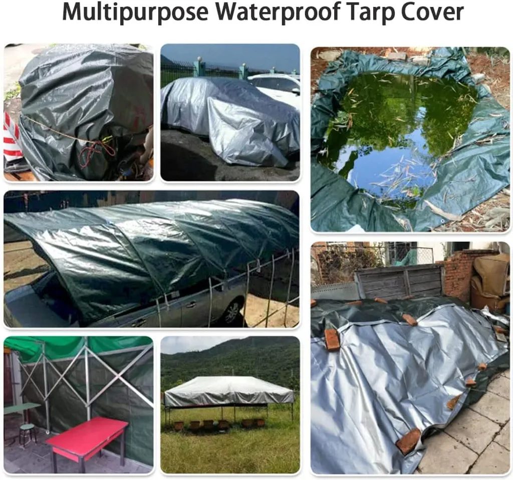 Bâche résistante aux intempéries pour stopper fuites et humidité - 11