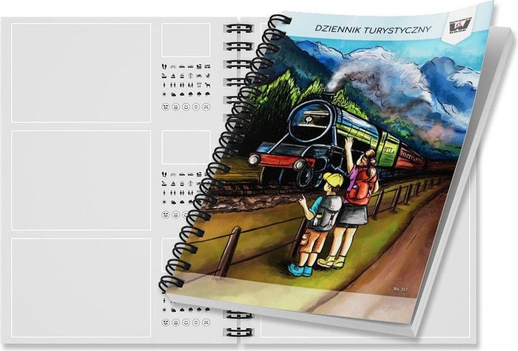 Ein Reisetagebuch für Kinder. Wanderbuch