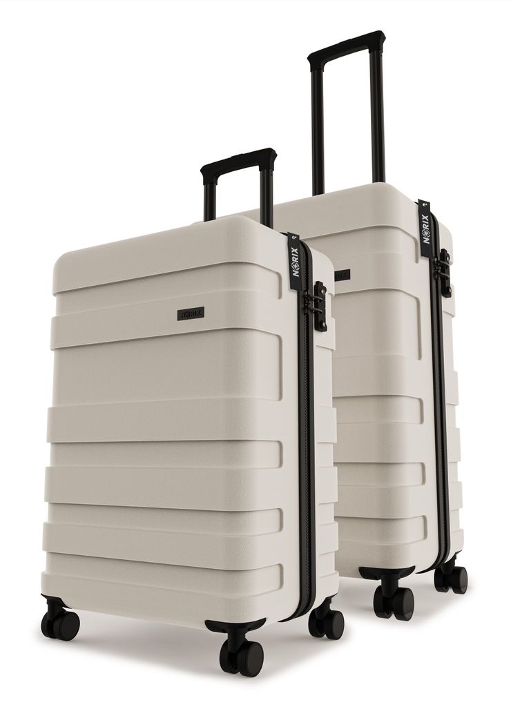 Norix Sand White Kofferset 2-teilig – 143 L – Trolleyset Produktbild 