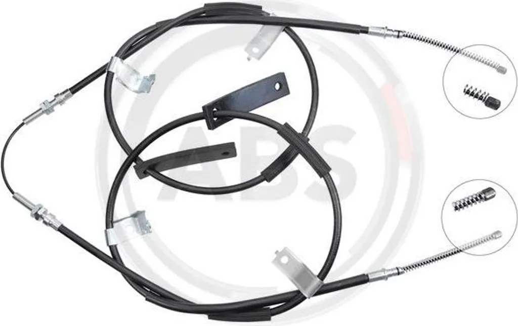 Câble de frein à main A.B.S. K12234 pour Spark et Matiz OE 96482028