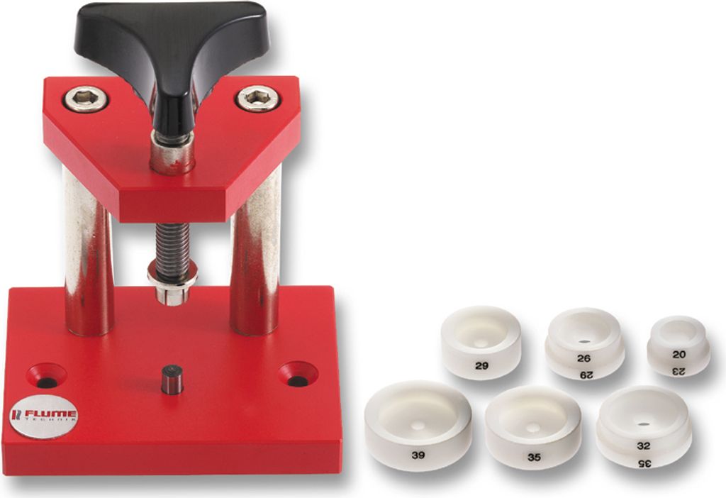 Horotec Spindelpresse klein Horotec mit 6 Druckstücken