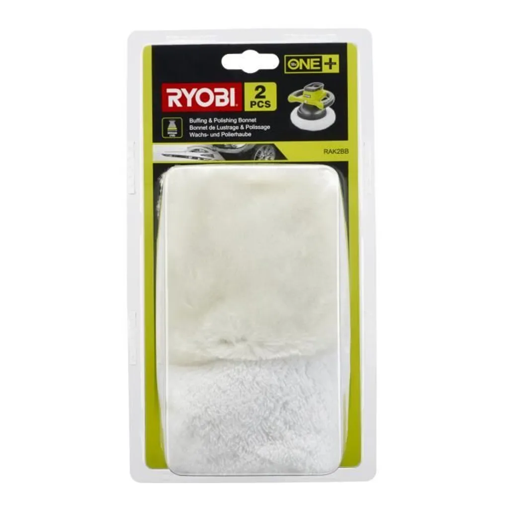 Set Lucidatura 25cm RYOBI RAK2BB per Lucidatrice Auto R18B