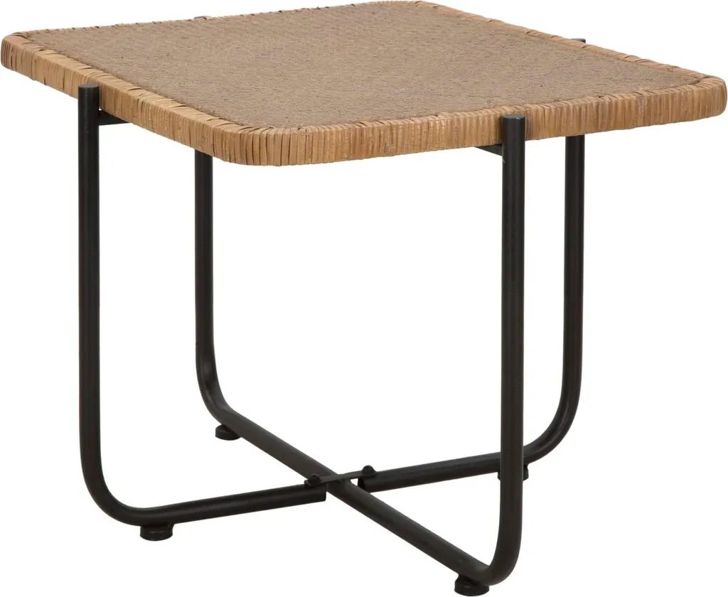 Table basse rectangulaire Cebu bicolore pour salon moderne - 3
