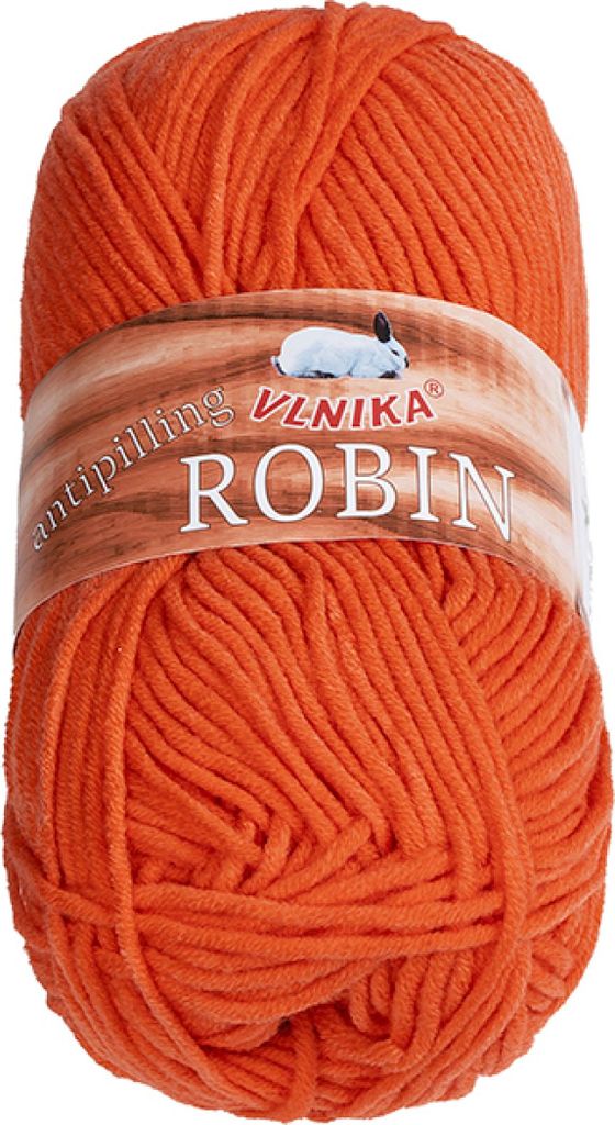 Garn ROBIN - 100g / 150 m - Orange