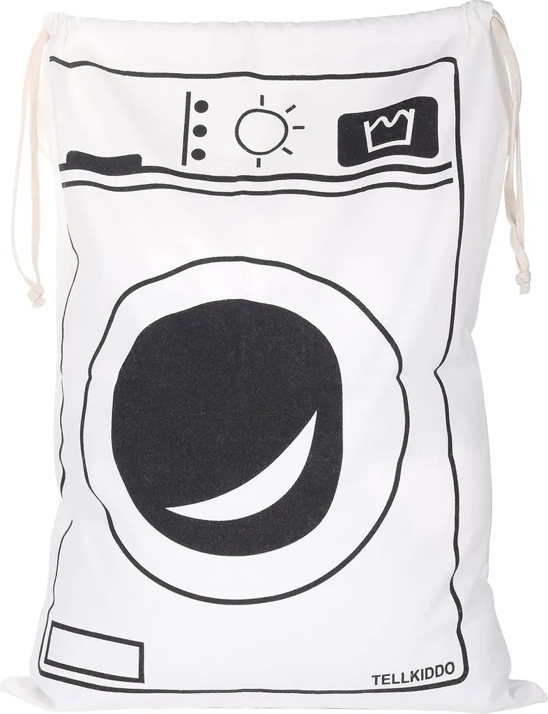 Grand sac à linge en toile durable pour rangement linge sale - 1 pièce
