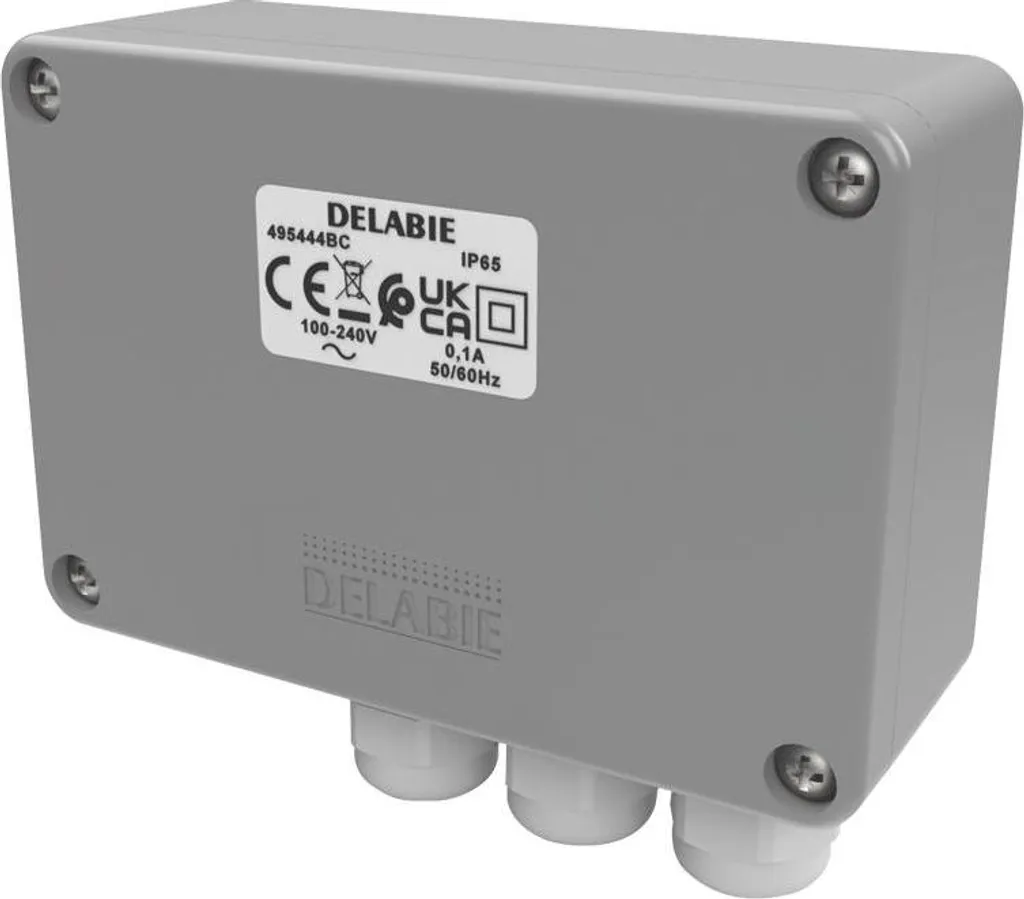 Box elettronico Delabie Standard 230/12V w. Programma di risciacquo igienico