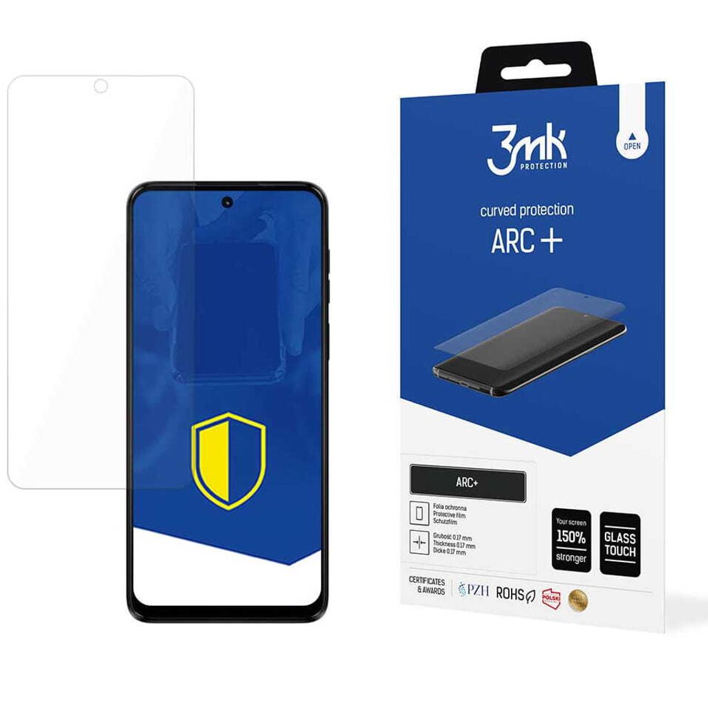 3mk Display Schutzfolie ARC+ für Motorola Moto G14 0,17mm Self-Heal