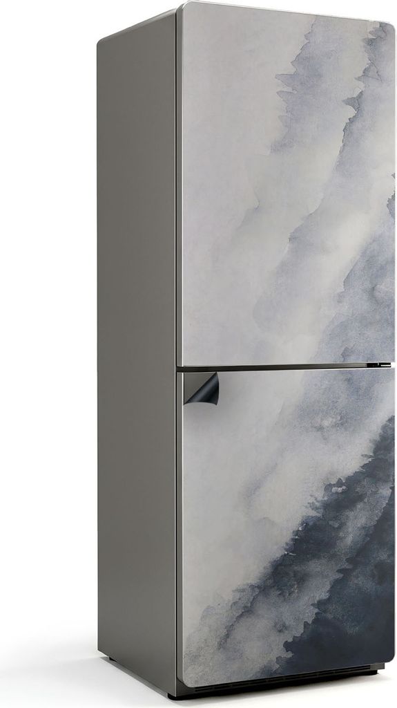 Abstraktes Wassermuster – Magnetische Kühlschrank Abdeckung – Dekorfolie magnetisch Küche – Kühlschrank Magnet Deko – selbstklebende Mag...