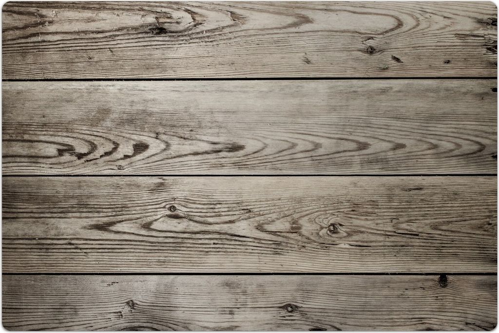 Küchenmatte 120x180 cm Vinylmatte Bodenmatte Dekoration - Dunkle Holz