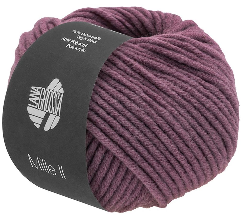 Lana Grossa - Mille II 0170 mauve Produktbild 