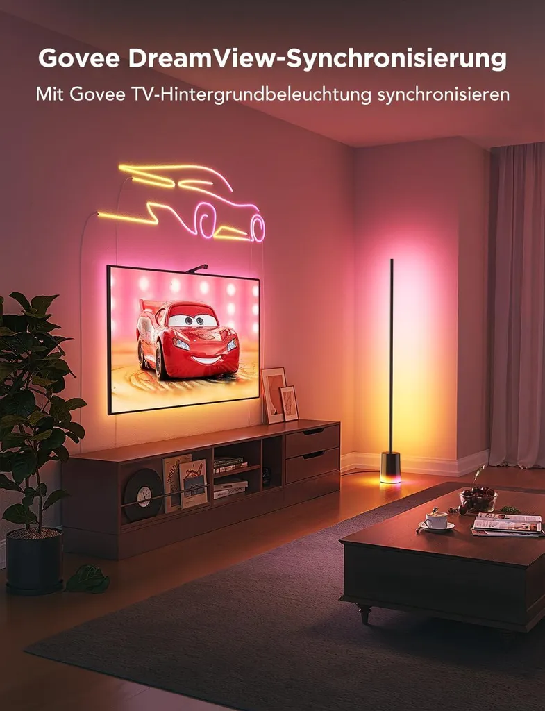 Lampe RGBIC multicolore 1725 lm avec synchronisation de musique - 3