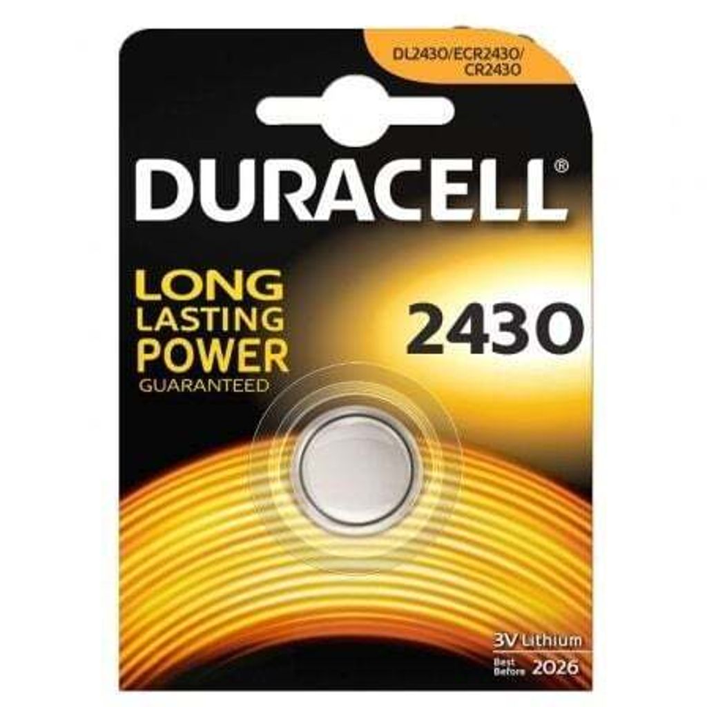 Duracell CR2430/ 3V Knopfzellenbatterie Produktbild 
