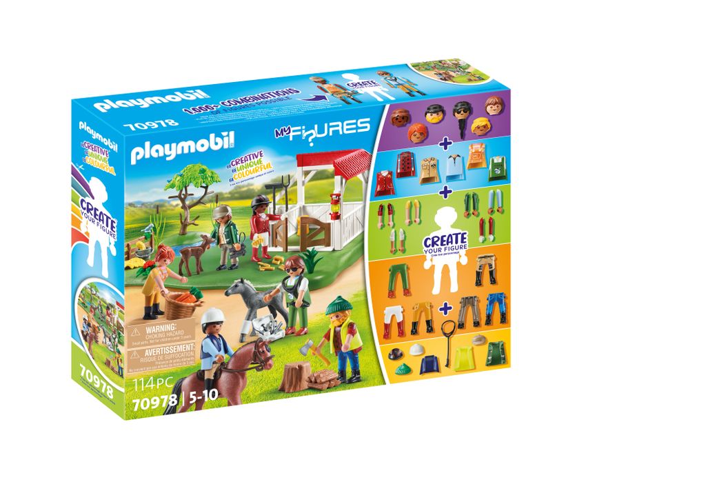 PLAYMOBIL myFigures 70978 My Figures: Horse Ranch Produktbild 