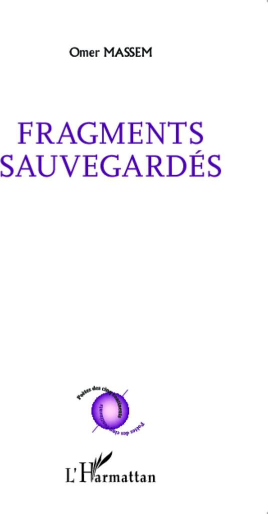Fragments sauvegardés