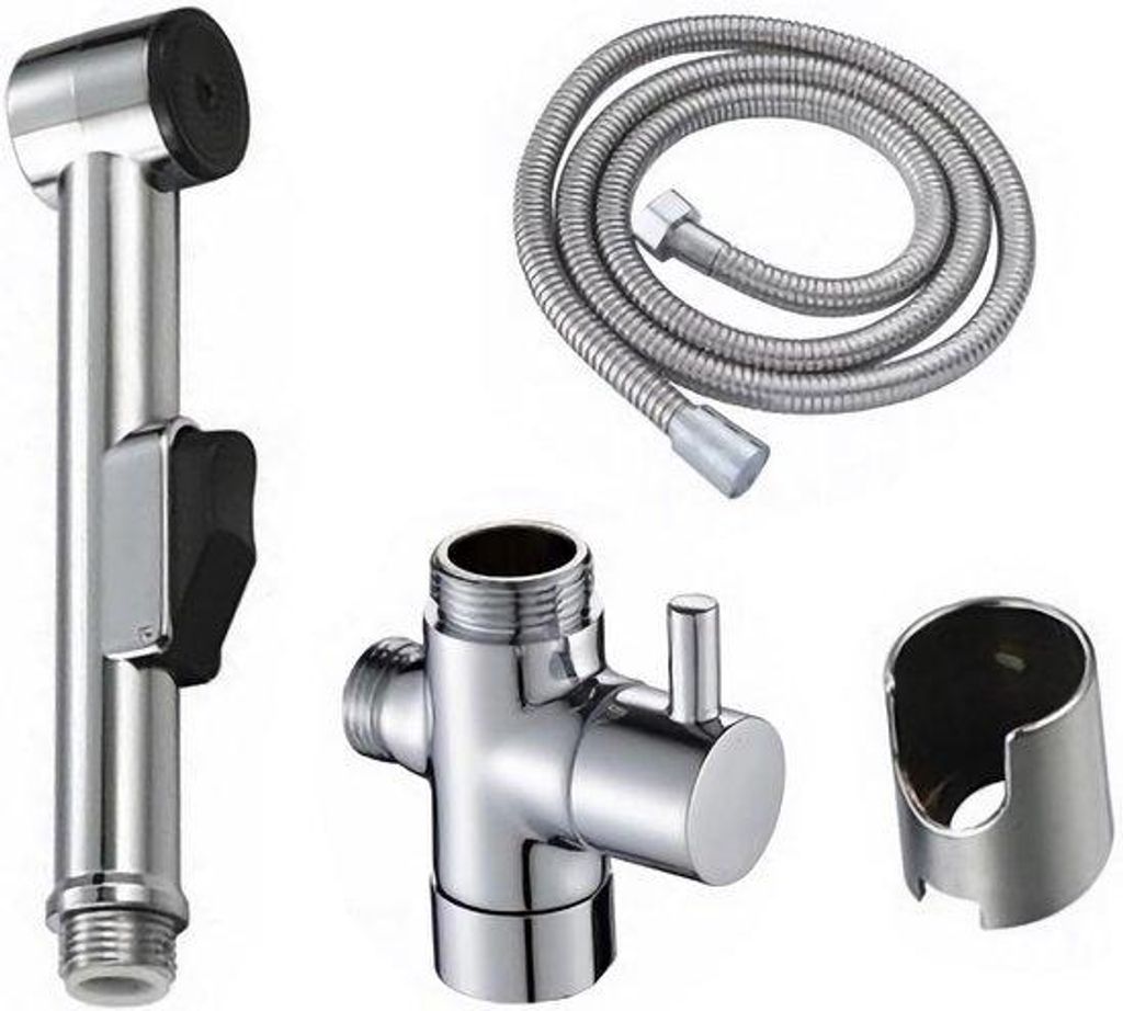 Famanu Bidet-Handdusche mit Halter und Umschaltventil - 150 Produktbild 