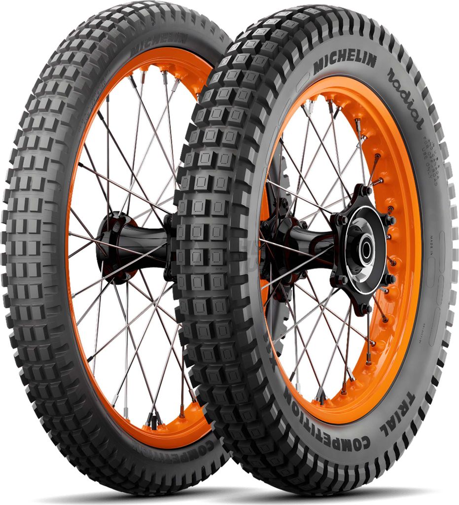 Reifen Michelin Trial X Light Competition 120/100 R18 68M TL hinten
