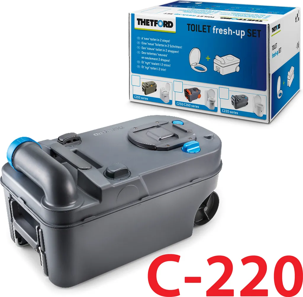 Set de Rénovation Thetford Fresh-up C220 pour Toilette Camping-Car