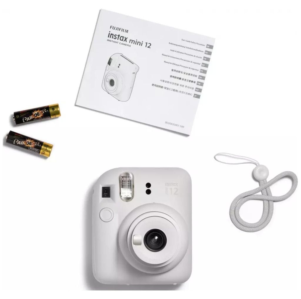 Fujifilm Instax Mini 12, 86 x 54 mm, Biały, 60 mm, 62 x 46 Zdjęcie produktu 