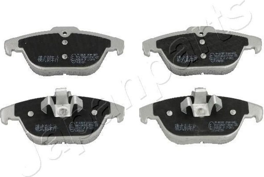 JAPANPARTS Bremsbeläge Satz Bremsklötze passend für MERCEDES-BENZ C-Klasse Limousine (W204) PP-0505AF
