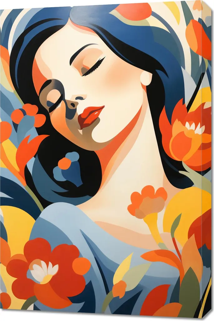 Image murale Grâce intérieure 60 x 90 cm - Finition mate et élégante