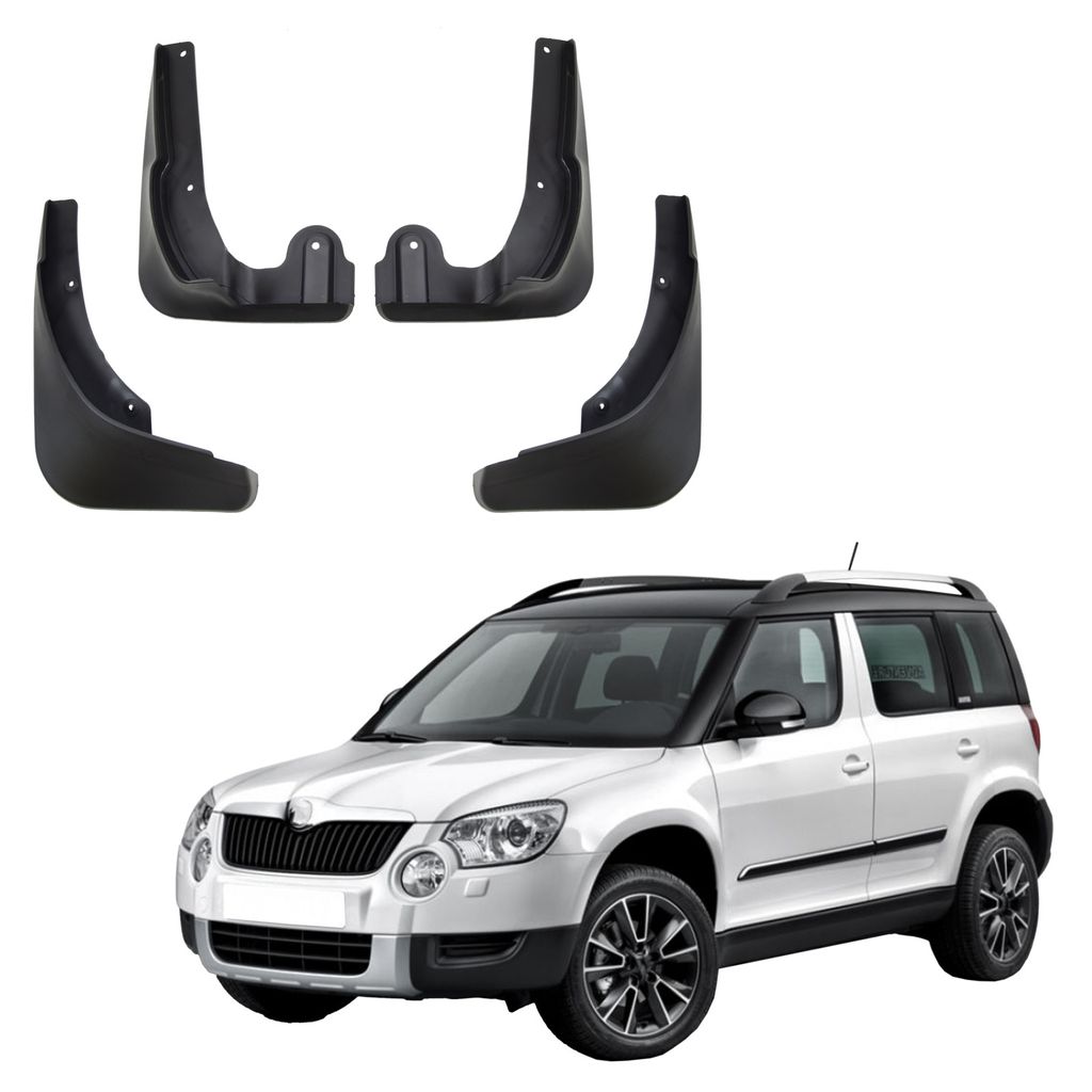 J&J AUTOMOTIVE | Schmutzfänger 4er Set vorne + hinten für Produktbild 