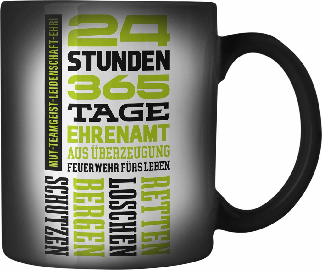Trendation - Ehrenamtliche Feuerwehr Geschenk Farbwechsel Produktbild 