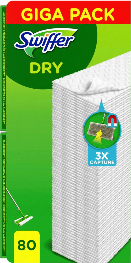 Ściereczki do podłóg Swiffer suchy wkład Mega Pack 72 Zdjęcie produktu 17