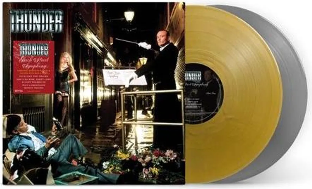 Vinyle Thunder Backstreet Symphony Édition Limitée Or et Argent LP