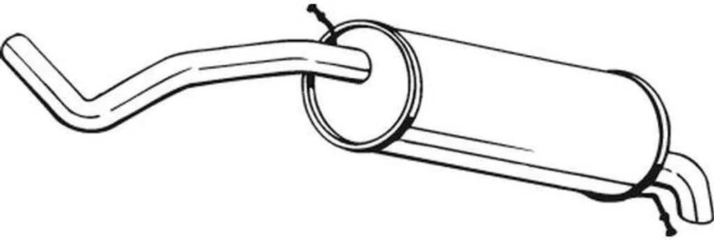 Remplacer silencieux arrière Polo 9N Fabia Ibiza avec BOSAL 278-039 OE