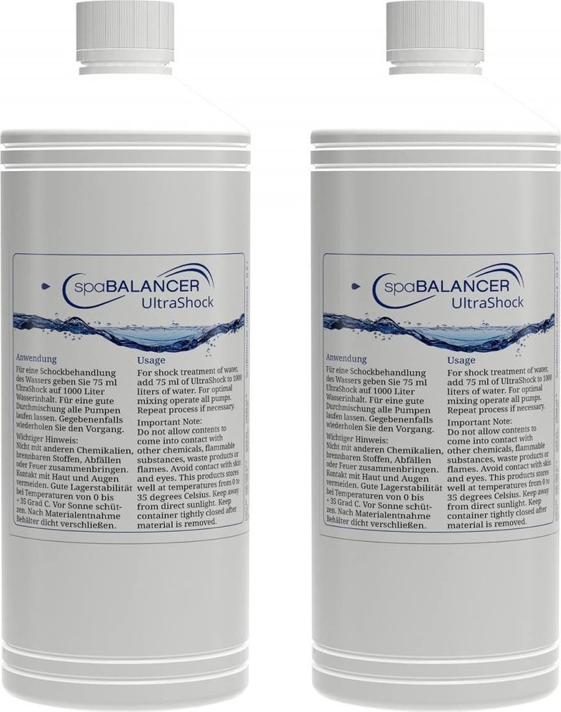 SET: SpaBalancer UltraShock 2 x 1 Liter Produktbild 