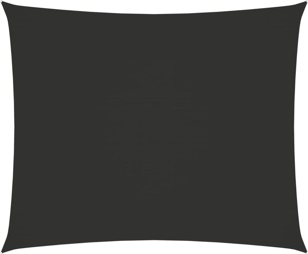 Sonnensegel Oxford-Gewebe Rechteckig 3x4 m Anthrazit