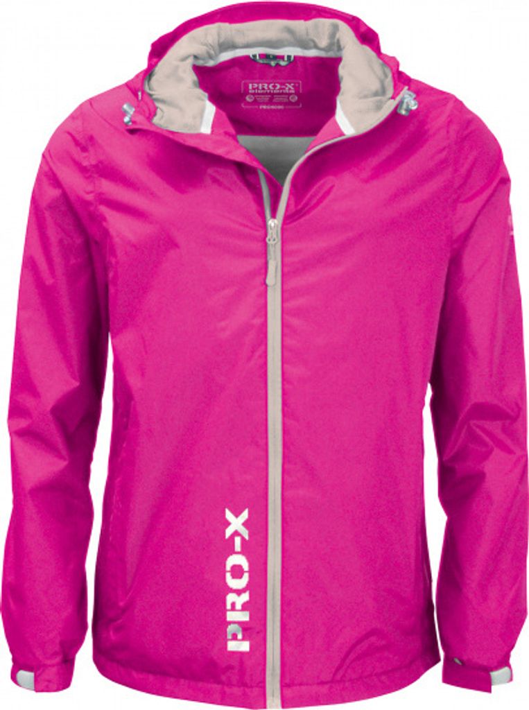 PRO-X ELEMENTS Kinder-Regenjacke FLASHY NEON PINK NEON PINK 104