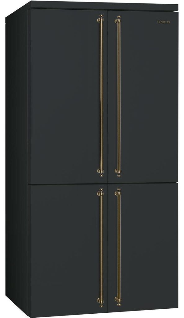 Smeg Fq60cao6 Amerikanischer Kühlschrank Golden 581 Liters Produktbild 