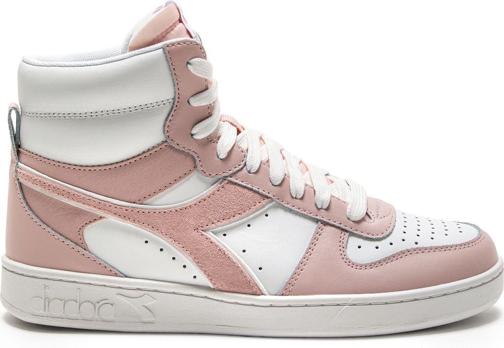 Schuhe Diadora Magic Basket Mid Rose Leder