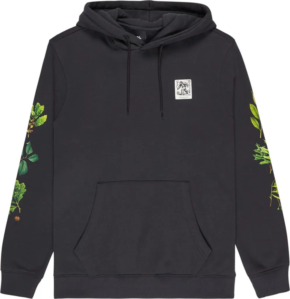 Hoodie Element Bigfoot Trees PO Noir Off Black en Taille S Confortable