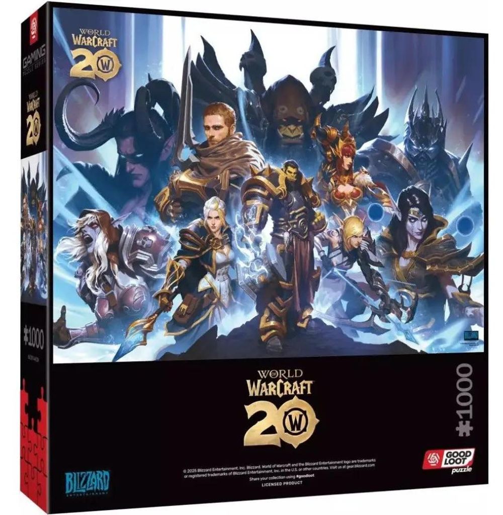 Good Loot World Of Warcraft 20th Anniversary 1000 Pieces Produktbild 